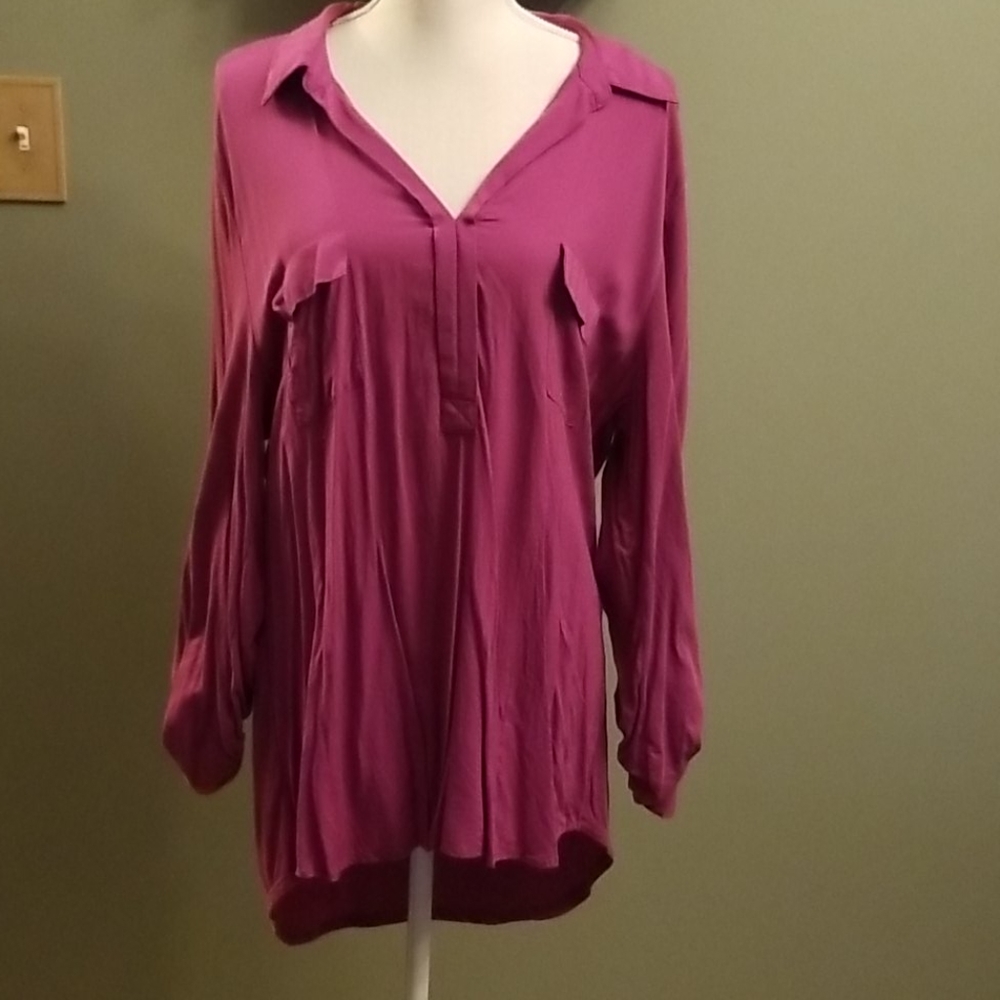 Long sleeve, button up by Grace Elements